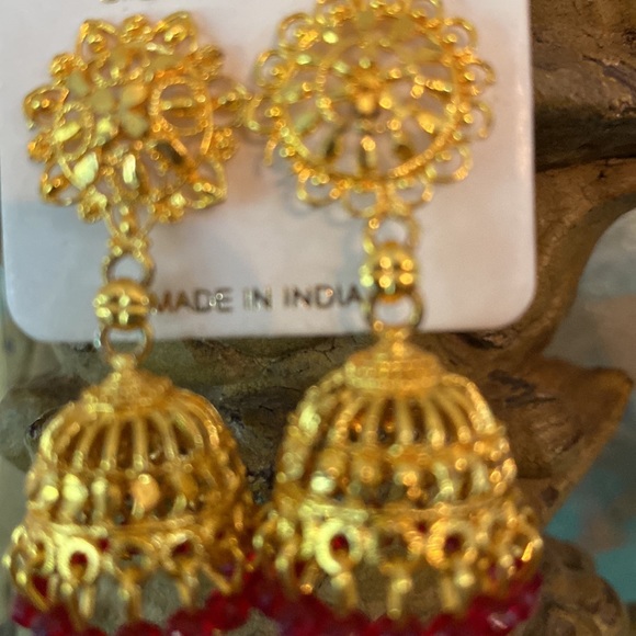 Dangle Earrings from India by Aura - Picture 3 of 8